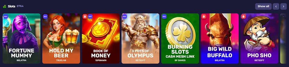 Axe Casino Slots